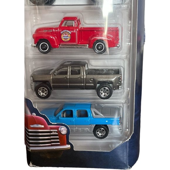 Matchbox 100 Year Anniversary Chevrolet Trucks 5-Pack, 1:64 Scale - Picture 3 of 5
